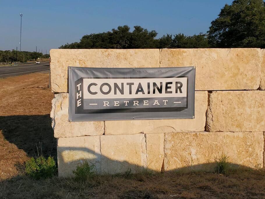 The Container Retreat @ 290 Wine Trail #7 Groups Welcome! Hye Exterior foto